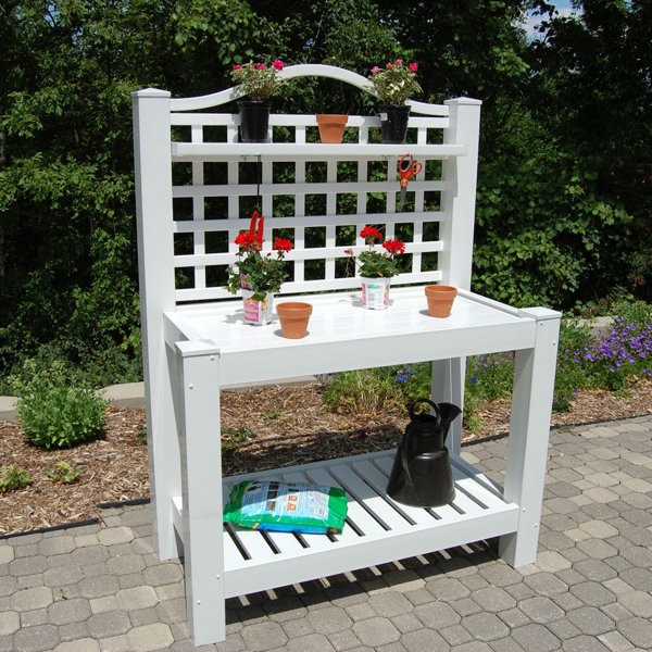 Red Barrel Studio® Plastic Potting Bench Wayfair